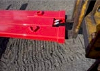 Vehicle mover fitted to a forklift Vehicle mover fitted to a forklift